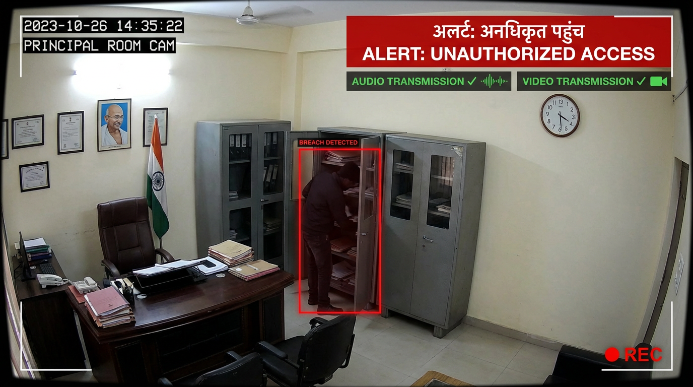 Real-time alert to control room and safety team